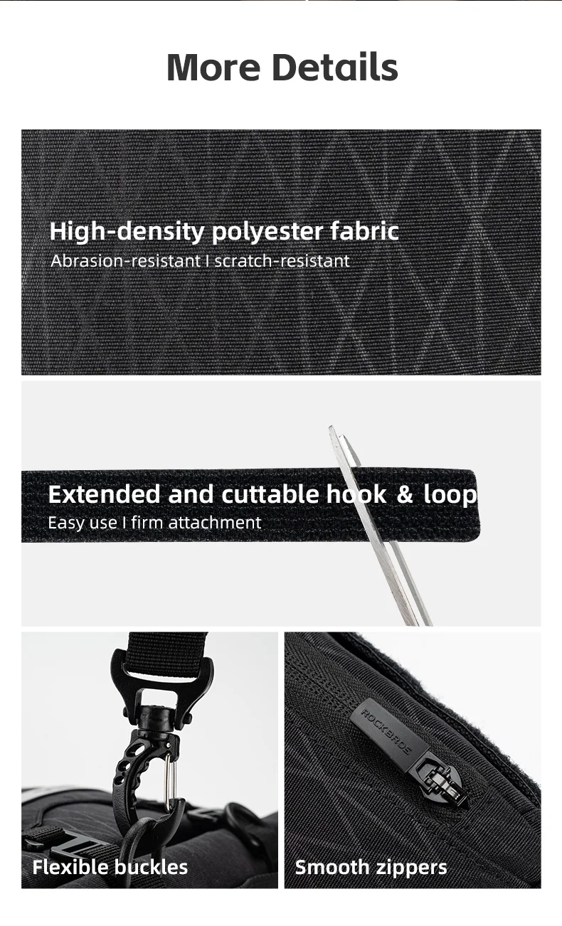 cycling bag usage example