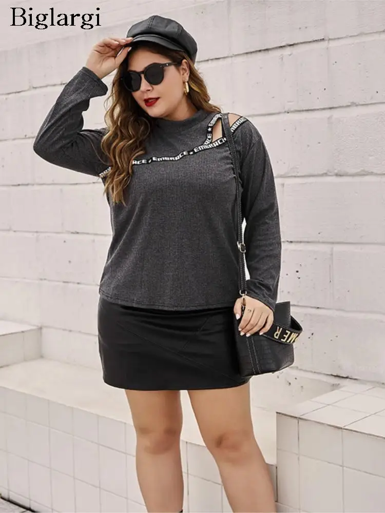

Plus Size Autumn Tops Women Long Sleeve Print Ladies Blouses Loose Fashion Casual Loose Woman Tops 2023