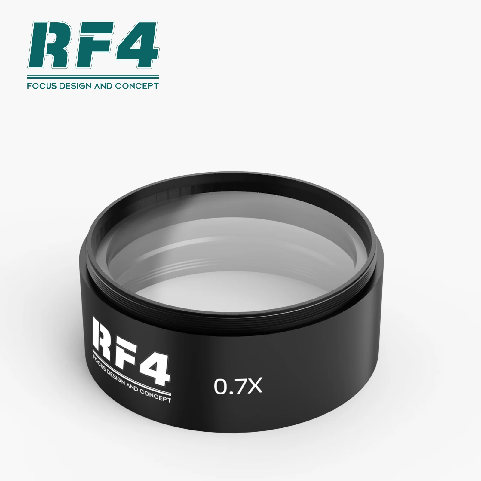 RF4 0.5X WD165 Microscope Auxiliary Objective Barlow Lens