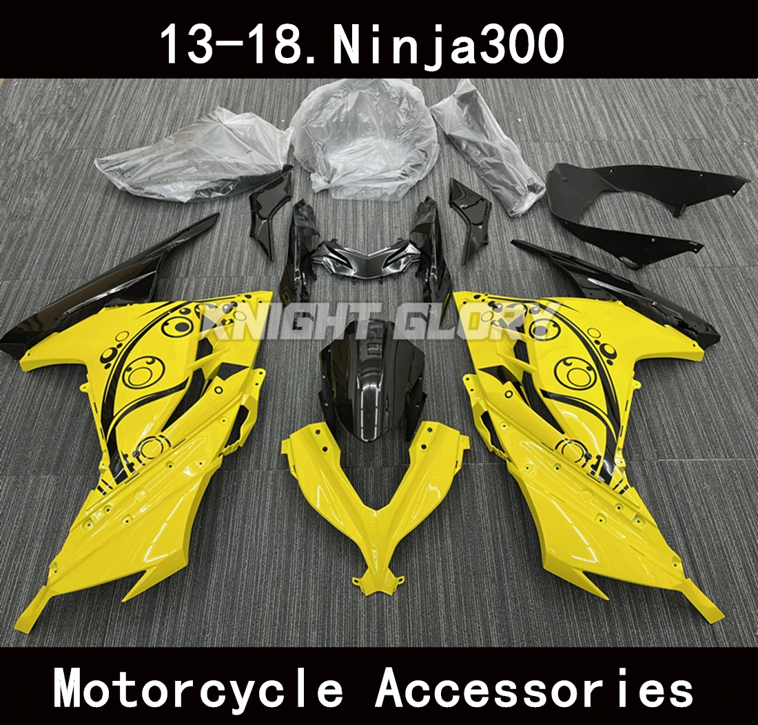 

New ABS Injection Molding Fairings Kits Fit For Ninja 300 EX 300 2013 2014 2015 2016 2017 Bodywork Set