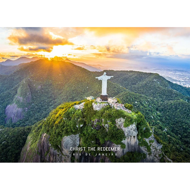 Gazetteer-中国のijesusの像,brzilのポスターとプリント,キャンバスの