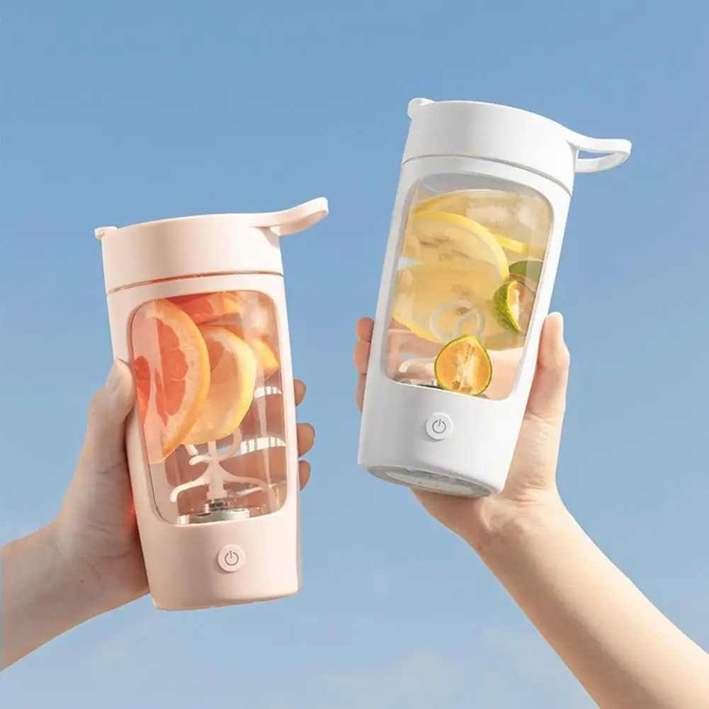

650ml Shaker Cup Rechargeable Large Capacity BPA Free Portable Electric Mixer Mixing Water Cup for Travel