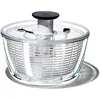 OXO Good Grips Glass Salad Spinner, Large/6.22 Quart, Clear 1