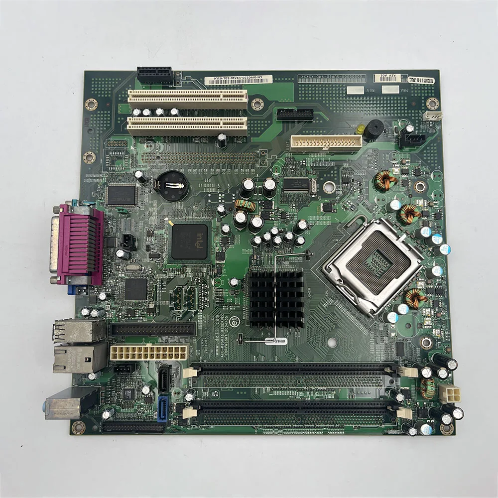 Desktop PC Motherboard For DELL Optiplex GX520 MT LGA 775 BTX WG233 RJ291 H8052 Mainboard