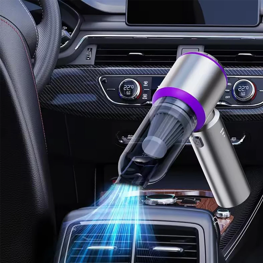 Car Vacuum Cleaner Portable Handheld Wireless Air Duster High Power Brushless Motor Cleaning Machine Auto Blower Home Appliance