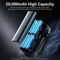 Vention 20000mAh 165w Power Bank PD Fast Charge Portable Powerbank for Laptop MacBook iPhone Xiaomi USB External Battery Charger - Image 4