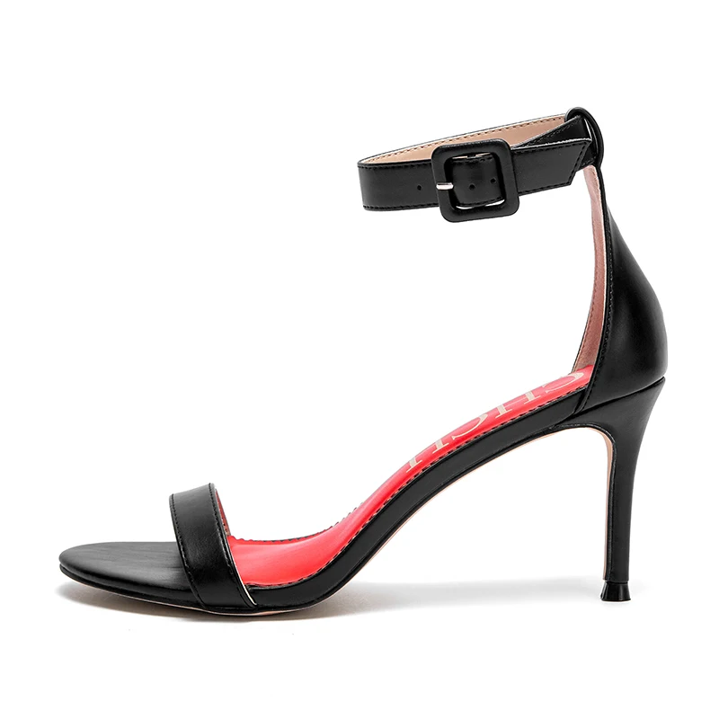 صنادل نسائية بلون موحد للموسم الجديد، تتميز بجودة...