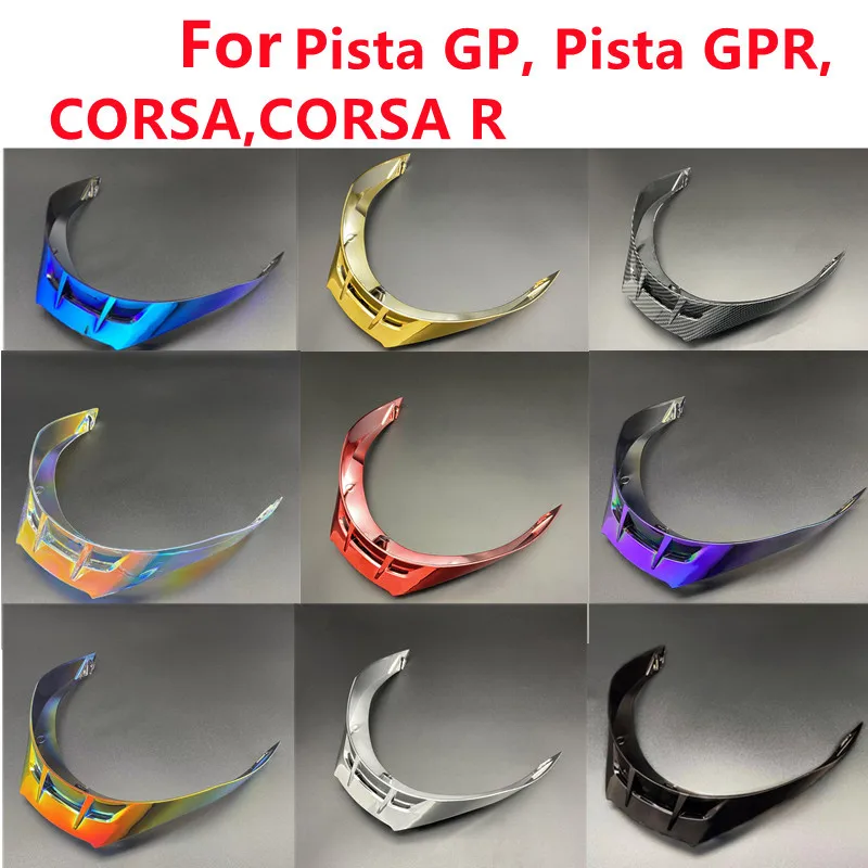 

Pista Helmet Spoiler for AGV Pista GP, Pista GPR, CORSA,CORSA R Tail Spoiler Colorful Casco Moto Spare Part