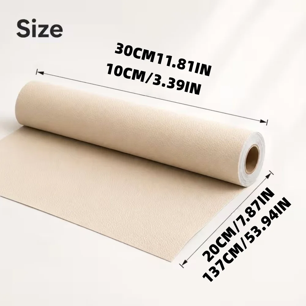 1개입 셀프 접착식 DIY PU 가죽 수리 패치 스티커 (소파, 자동차 시트, 테이블, 의자, 가방, 신발, 침대, 가정용)