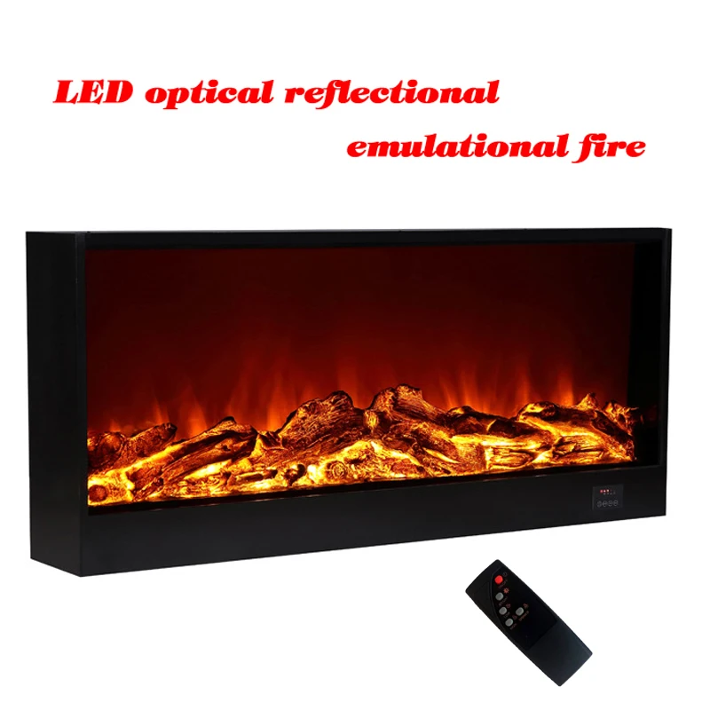 ElectricFireplaceFireboxInsertBurnerRoomHeaterLEDOpticalFire