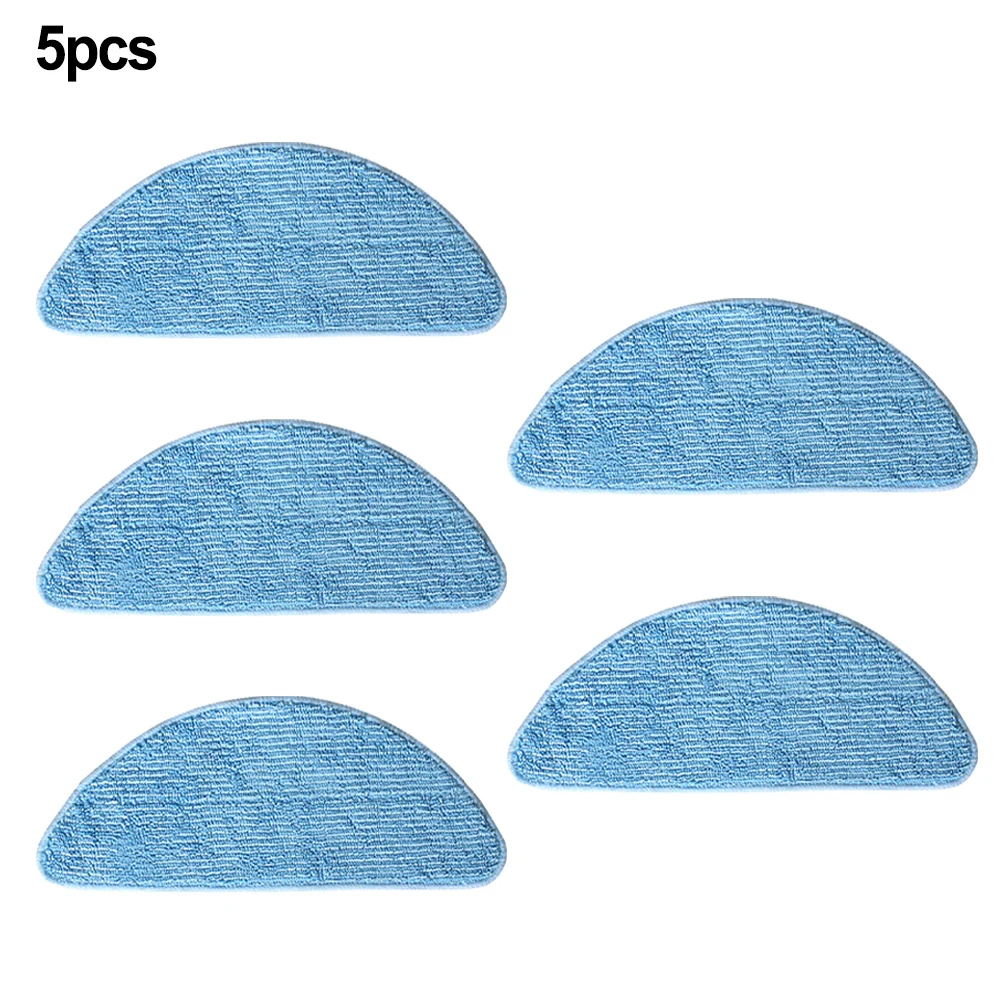 5pcs Mop Clothes Rags For Aeno RC2S ARC0002S RC3S ARC0003S Robot Washable Reusable Cleaning Clothes multi purpose dishwashing sponge wipes non stick oil rags reusable double sided cleaning cloth kitchen dishcloth scouring pad