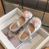 Fashion New Girls' Flat Shoes Spring Autumn Chic Children's Leather Shoes Sweet Elegant Princess Kids Party Shoes Soft Bottom 5