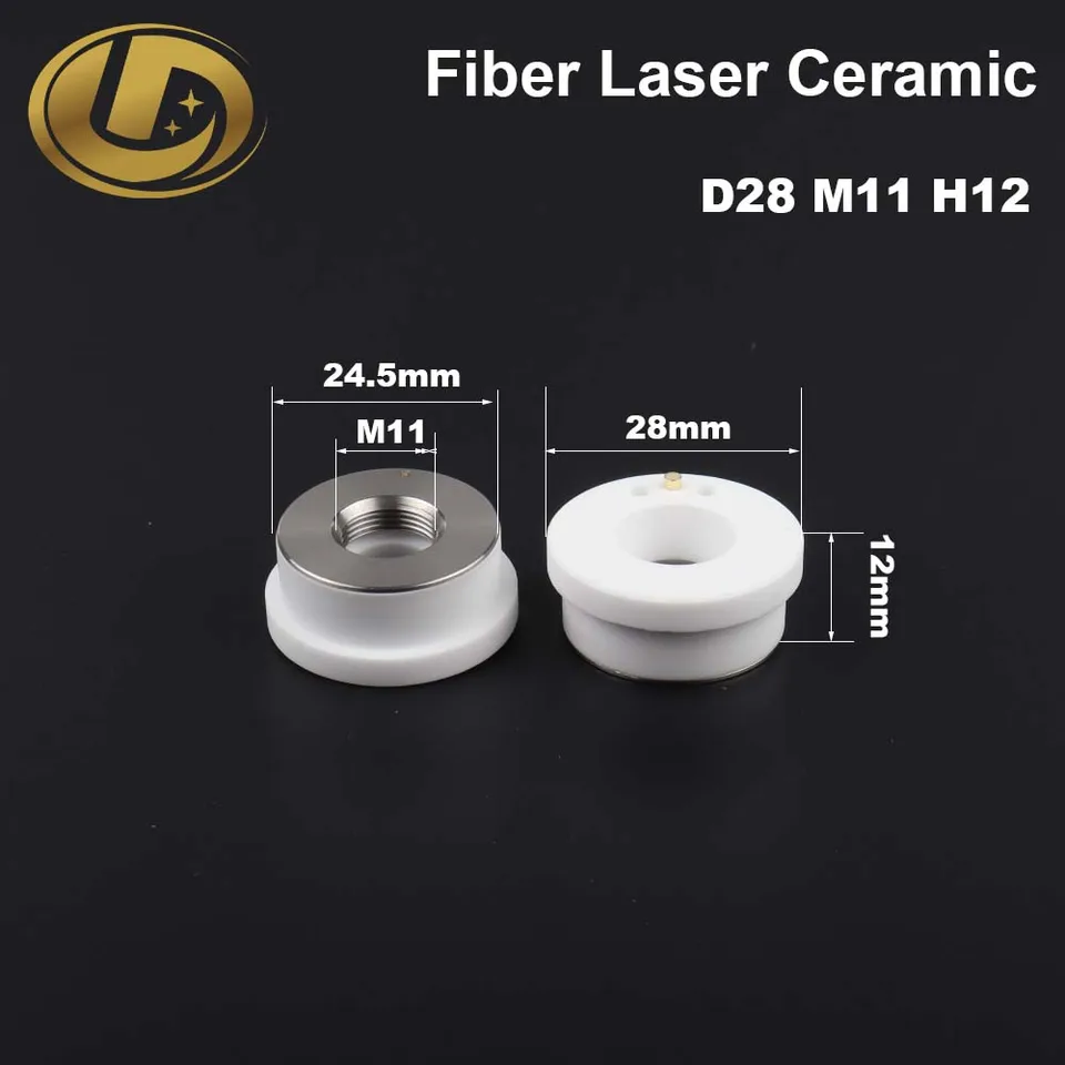 Ugello In Ceramica Per Testa Laser In Fibra - 28mm/24.5mm KT B2 CON