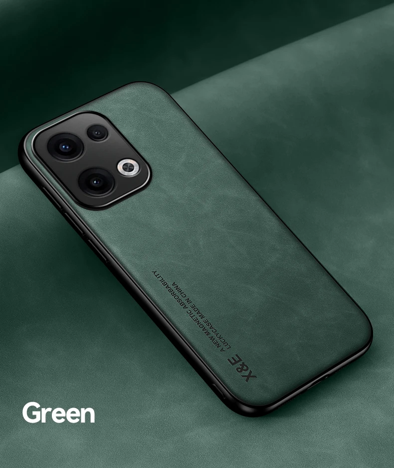 Luxury Leather Ultra Thin Magnetic Protection Phone Case - Shockproof Cover
