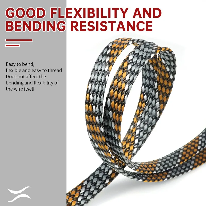 Expandable Braided Cable Sleeve – Premium Insulation and Protection