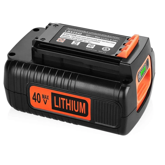 Black+Decker 40V Max 2.0 AH Lithium-Ion Battery LBX2040