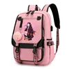 Anime Demon Slayer Backpack Kawaii School Bags Girls Boy Manga Cartoon Large Capacity Bookbag for Teenager USB Charging Backpack 4