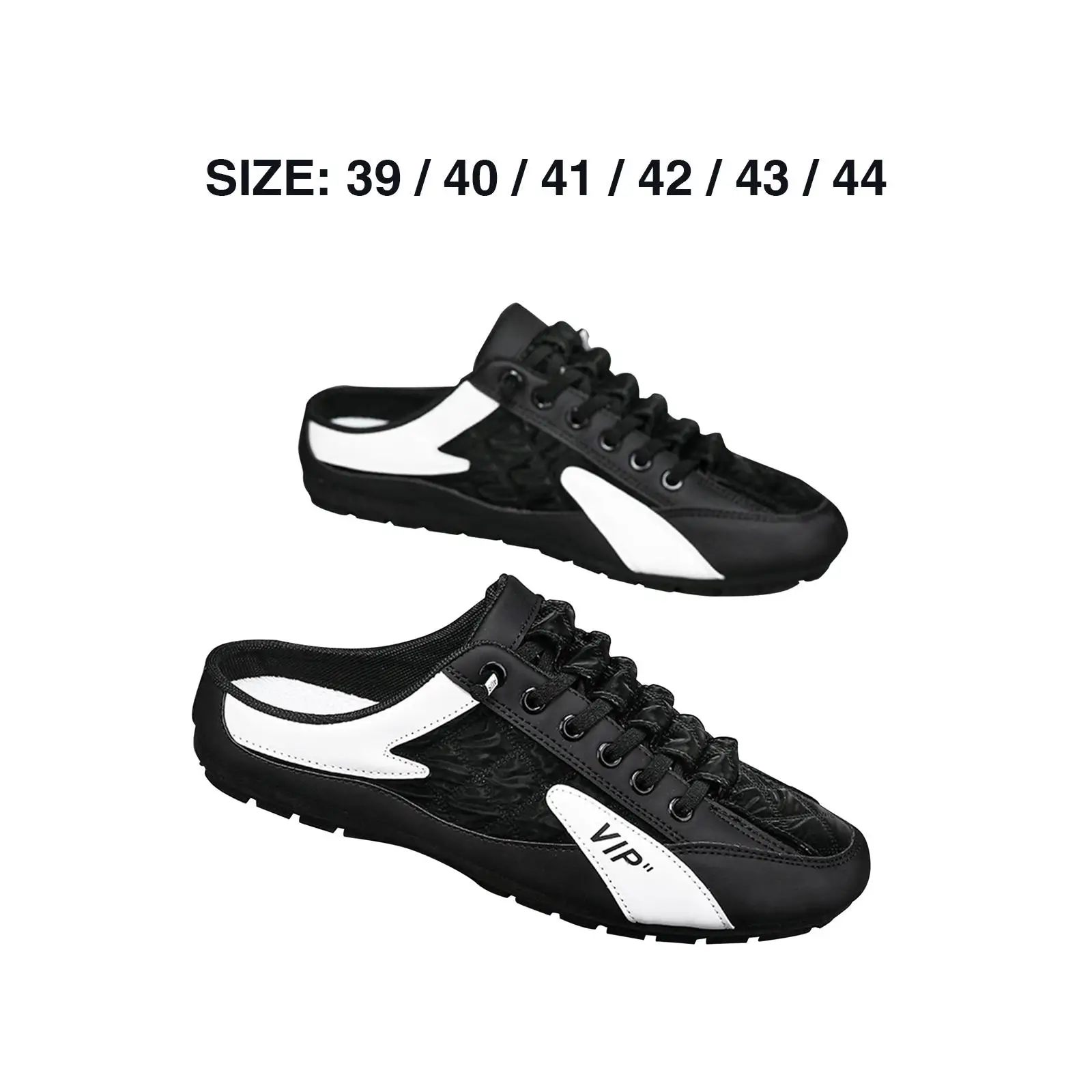 

Casual Sports Shoes Loafers Lace up Shoes Lightweight Walking Shoes Men Slip on Mule Sneakers for Outdoor Youth Holiday Hiking