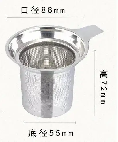 Useful Mesh Tea Infuser Reusable Tea Strainer Teapot Stainless Steel Loose Tea Leaf Spice Filter Drinkware Kitchen Accessories