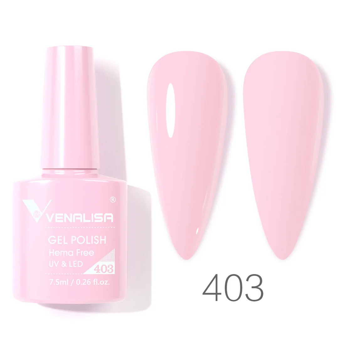 Gorgeous Full Coverage Nail Gel Polish - 7.5ml Soak Off UV LED Varnish