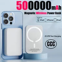 Magnetic Power Bank 500000mAh PD 22.5W Wireless Fast Charger Portable Large Capacity for Magsafe for iPhone Samsung Xiaomi New