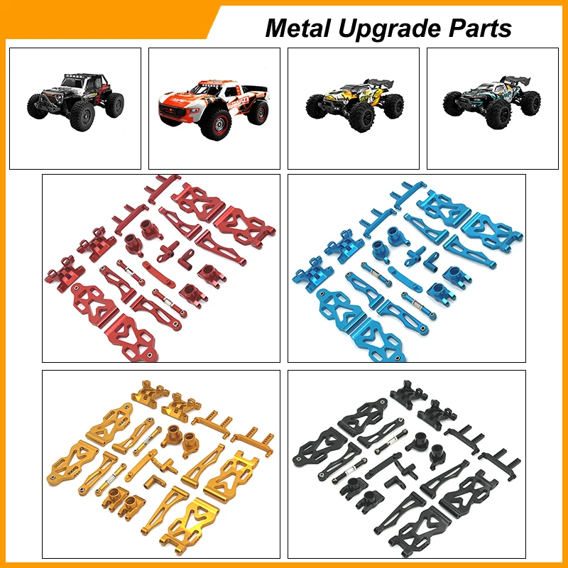 

Scy16101/16102/16103/16104/16106/16201 / Q130 / Remote Control Car Spare Parts Metal Upgrade Modification Wearing Parts Suit