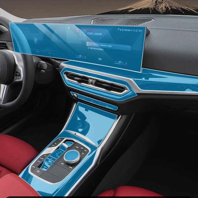 

TPU Transparent Film for BMW 3 Series 320 325 330 I3 2022 2023 Car Interior Sticker Center Console Dashboard Gear Door Panel