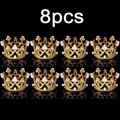 8pcs gold