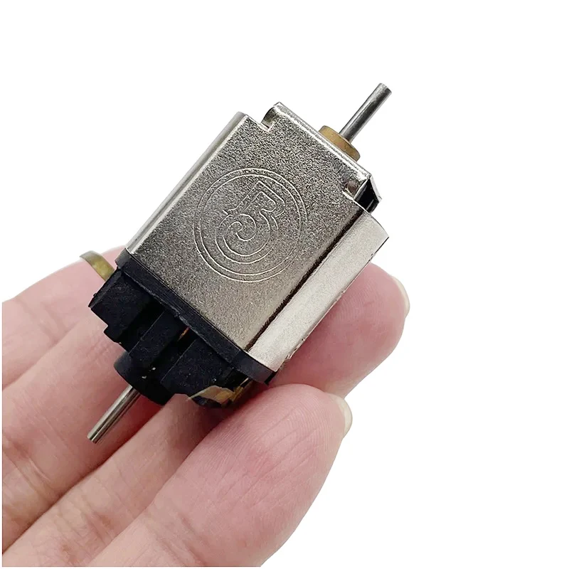 24Mm Micro Mini Motore Elettrico A Doppio Albero Dc 9V 12V 18V 24V Motore Ad Alta Velocità Giocattolo Fai Da Te Rc Rail Train Ho Scala Slot Car Model