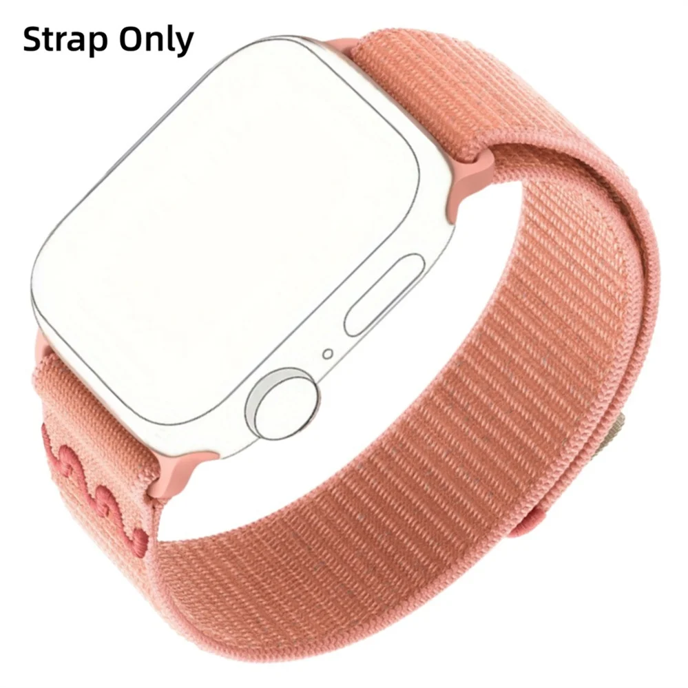 Nylon Sport Loop Bracelet for Apple Watch - Stylish and Durable Strap Replacement