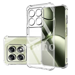 Transparent Protective Phone Case with Camera Protection, Full Coverage Design (Mi 14T)