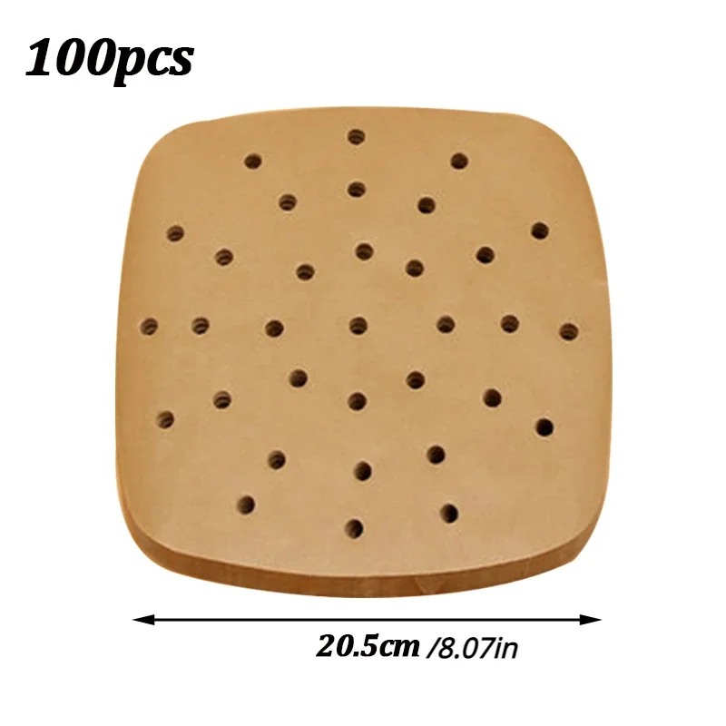 100-Pack Non-Stick Disposable Parchment Paper Liners