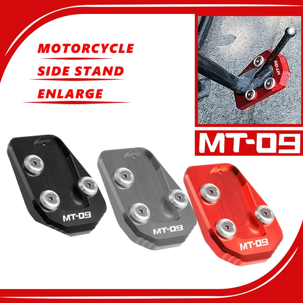 

2023 MT09 SP Motorcycle For Yamaha MT-09 SP 2017 2018 2019 2020 2021 2022 Side Stand Enlarger Sled Sidestand Kickstand Foot Pad