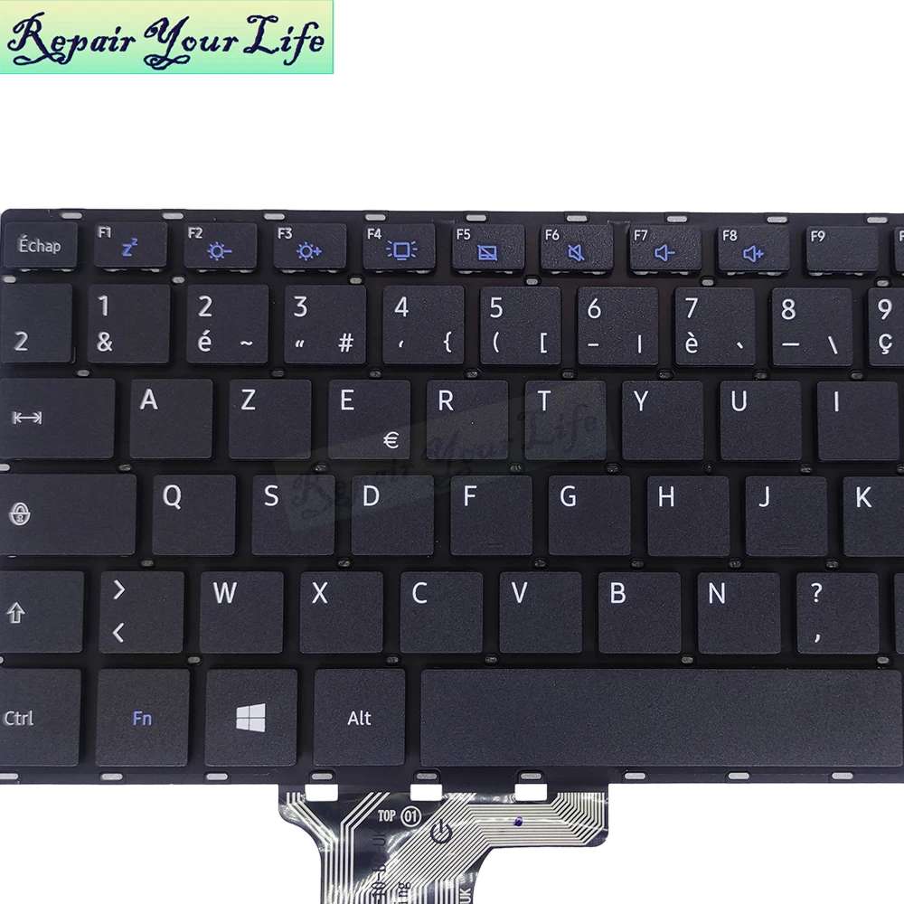 HB French AZERTY German Keyboard for Dynabook Satellite Pro C50-J C50-J-11Z C50-J-126 127 C50-J-12F C50-J-12H C50-J-12K Hebrew