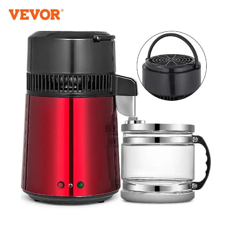 VEVOR4LWaterDistillerPurifierFilterDispenserDrinkingBottle
