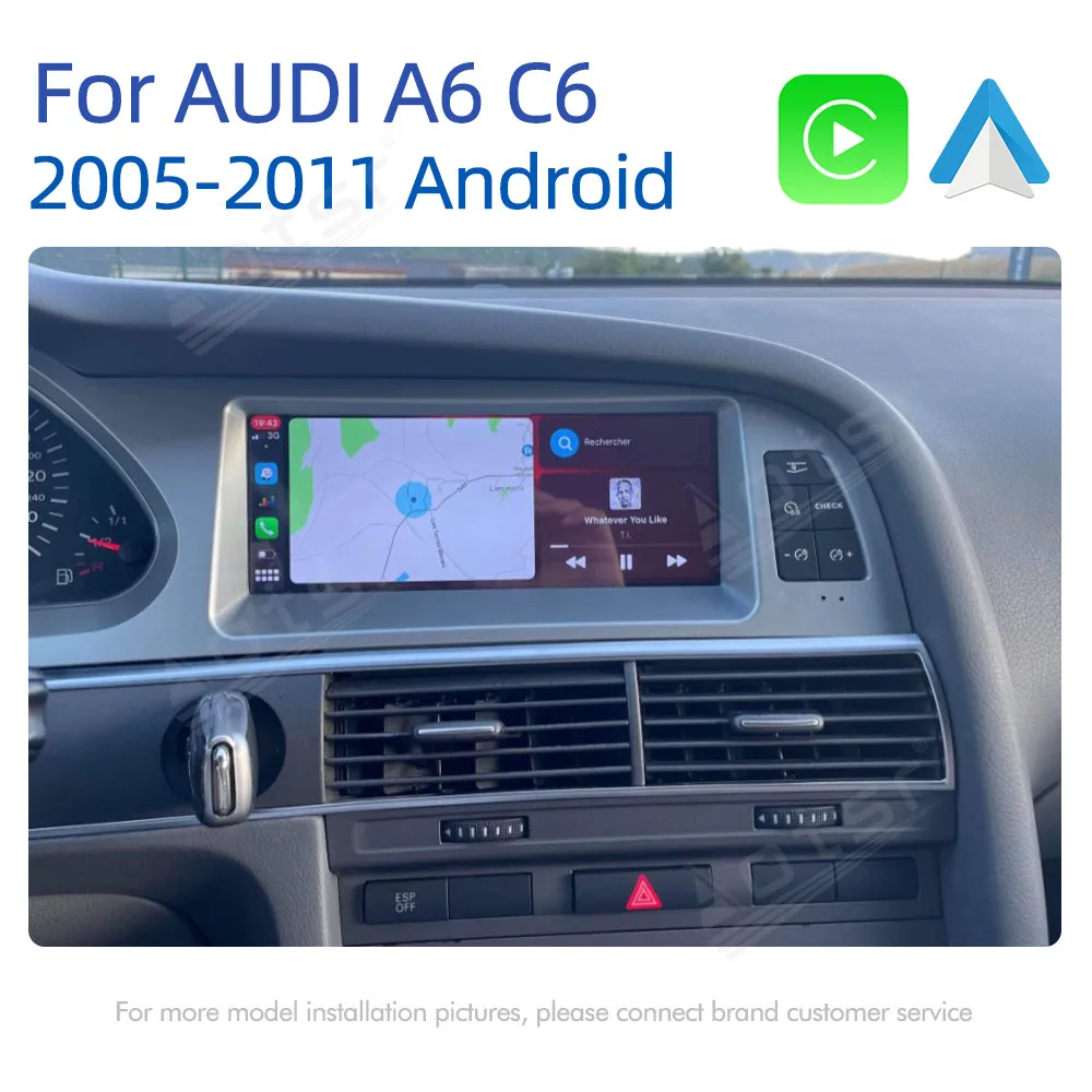 Android 14 8 + 128G Auto Radio CarPlay Per Audi A6 C6 4f 2005 2006 2007 2008-2011 MMI 2G 3G Auto Lettore Multimediale Stereo Wifi Navi  34