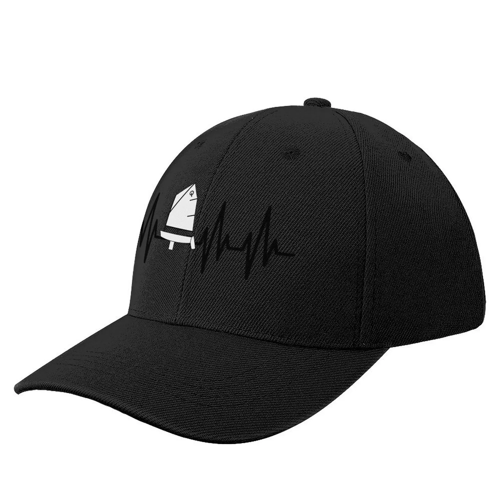 Sailing Optimist On Heartbeat- Optimist Sailing Berretto Da Baseball Cappello Natalizio Berretto Di Lusso Per Uomo Donna