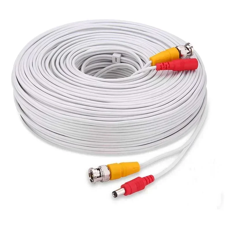 BNC cable 5M-50M analog ahd cctv surveillance accessory bnc video power surveillance for ahd camera and dvr kit 2