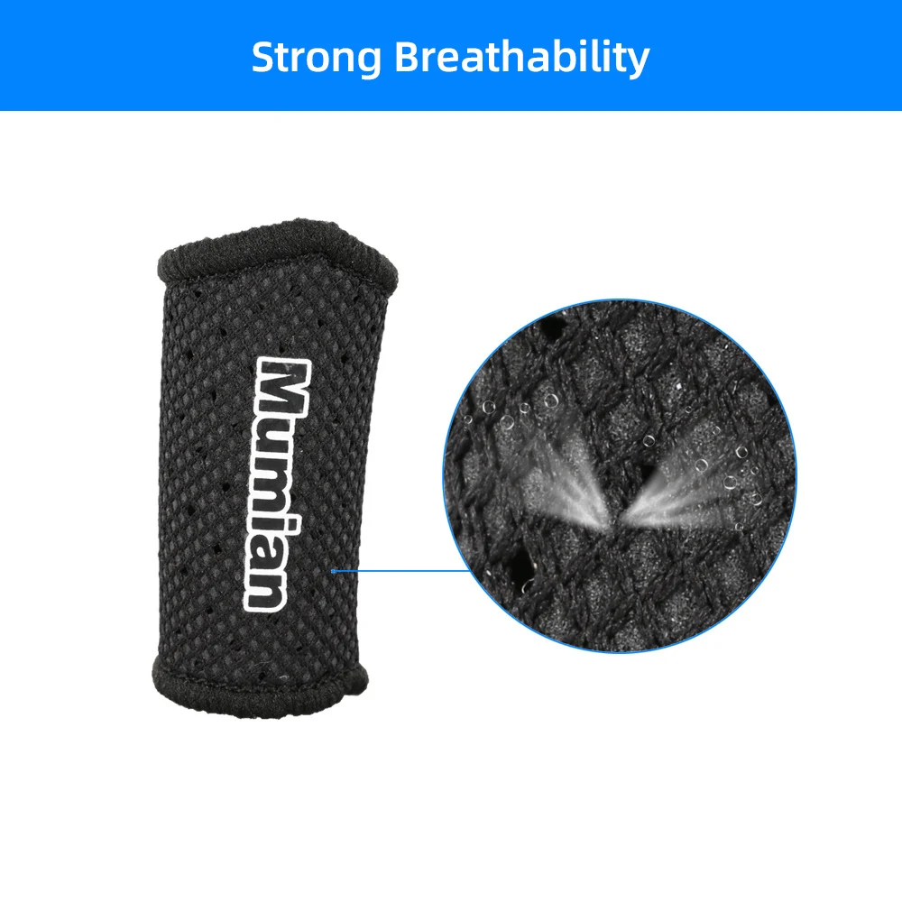 2PC Elastic Finger Sleeve, Nylon Breathable Finger Support Band, Basketball Volleyball Protection Guard, finger guard