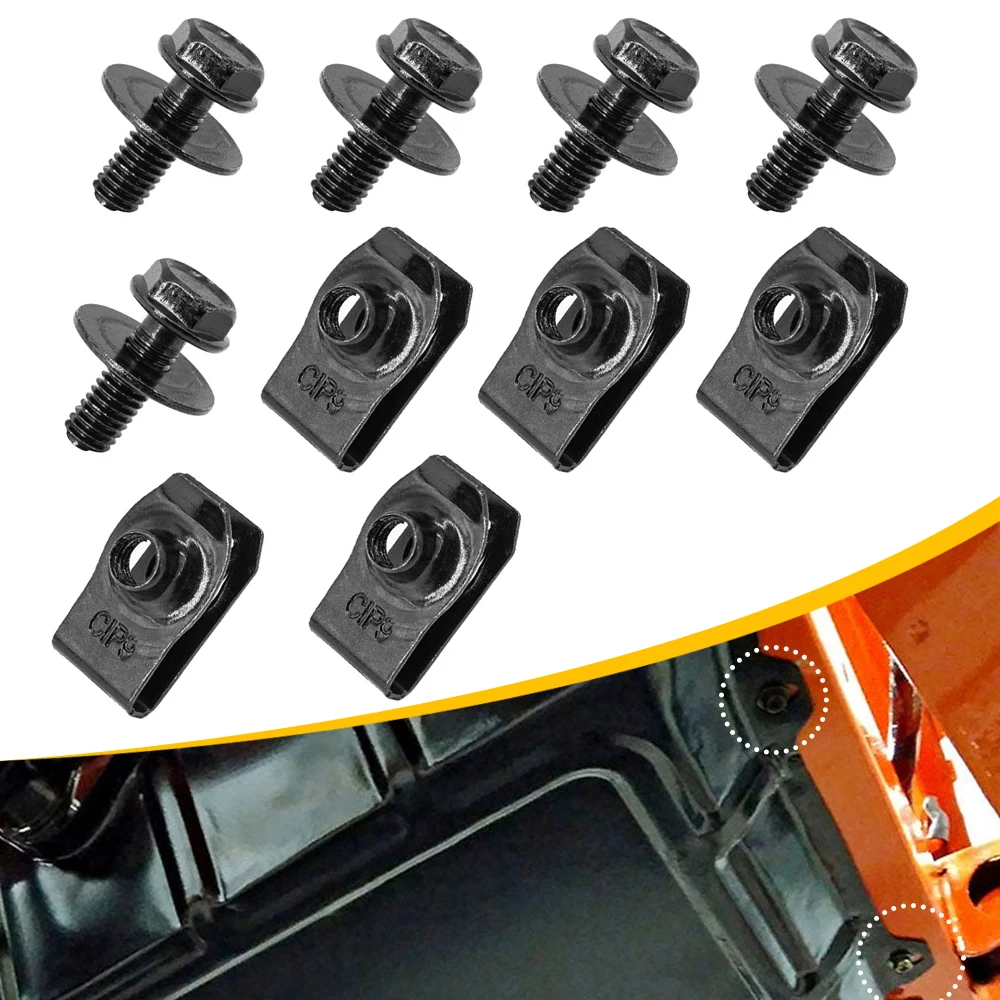 Ingeniería de precisión u tuerca de clip m6 para soluciones de sujeción seguras
