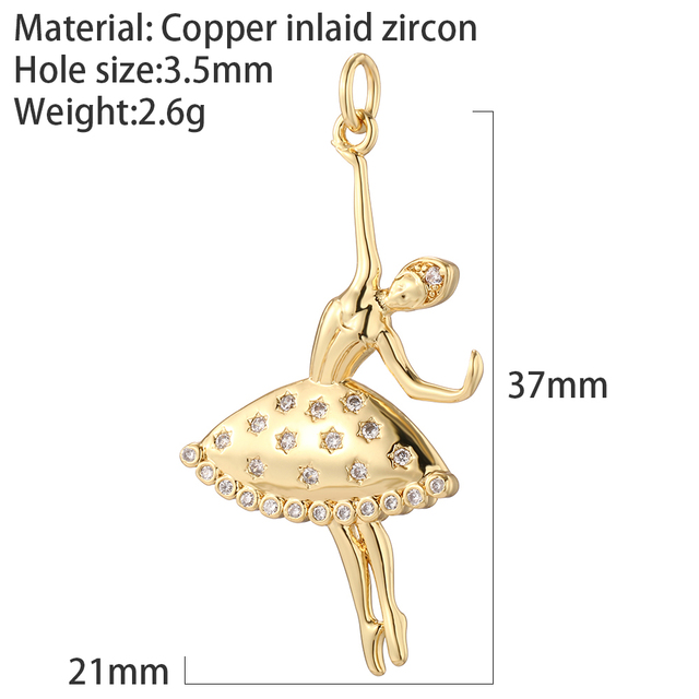 Girl Moon Star Sun Charms Diy Earrings Necklace Bracelet Evil Blue Eye Charms for Jewelry Making Supplies Gold Plated