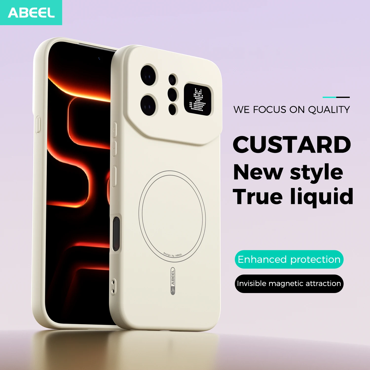 Luxury Liquid Silicone Magnetic Skin-Friendly TPU Phone Case Cover - Skinny Fudna Edition
