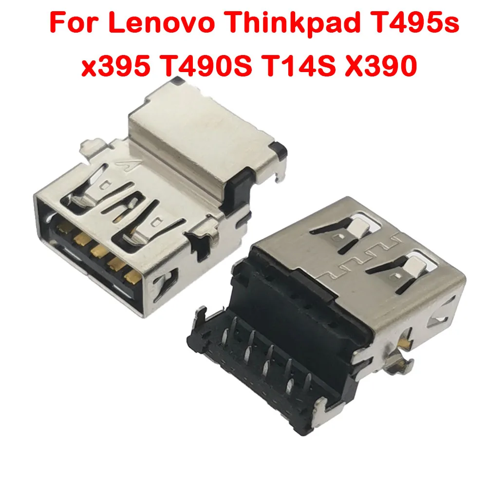 Usb tipo a Porta Conector de Solda Fêmea Tomada Pcb para Lenovo Thinkpad T495s X395 T490s T14s X390 Placa Mãe Usb 10 Pcs