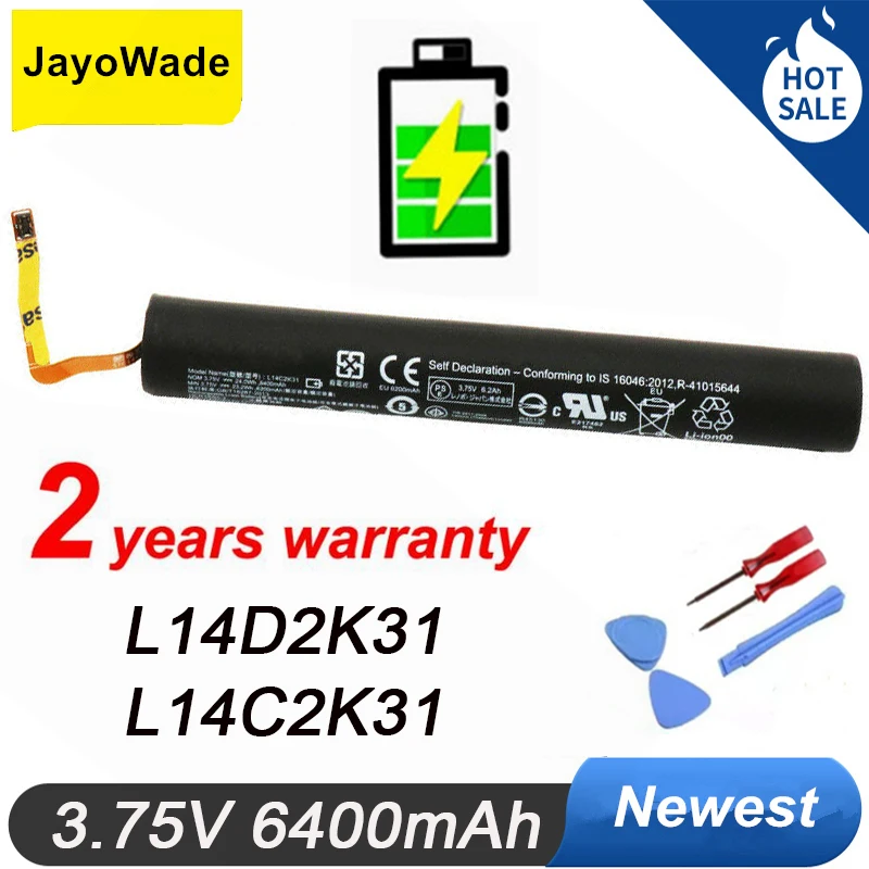 

Аккумулятор L14C2K31 для ноутбука LENOVO YOGA Tablet 2-830L 2-830LC 2-830F 2-851F 2 830L 830F 830LC L14D2K31 YT2-830F L14C2K31 аккумулятор