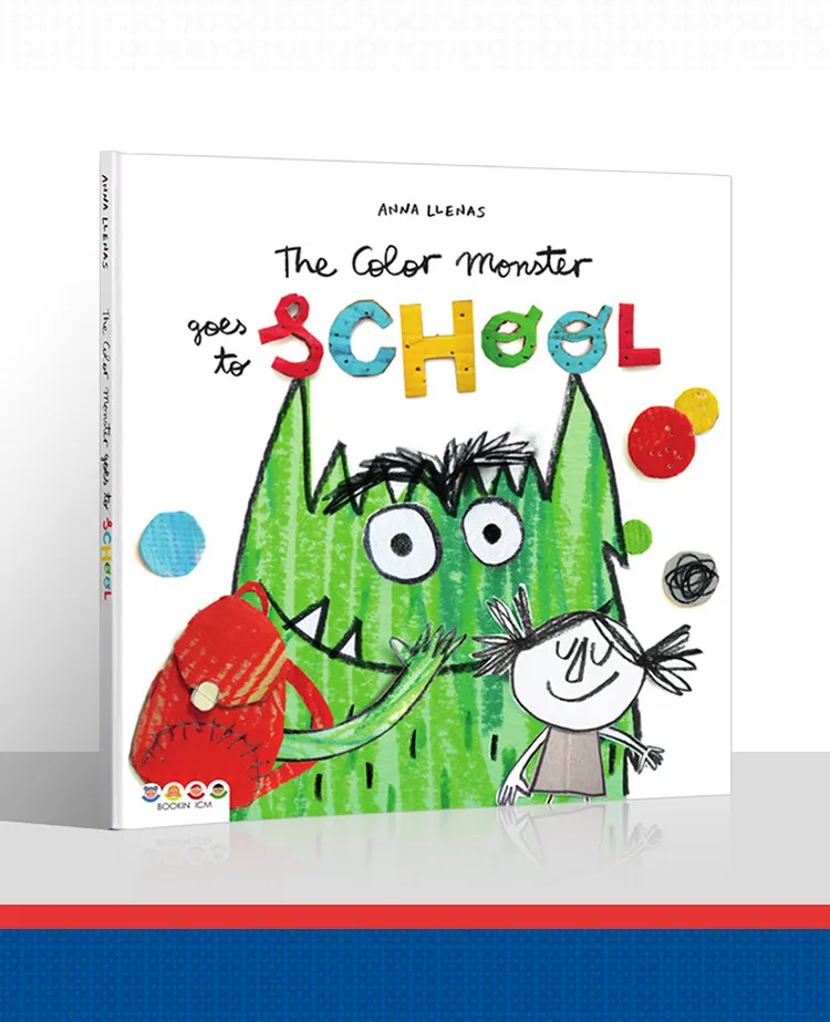 専用　英語絵本　the color monster goes to school The Color Monster Goes To School Original English Picture