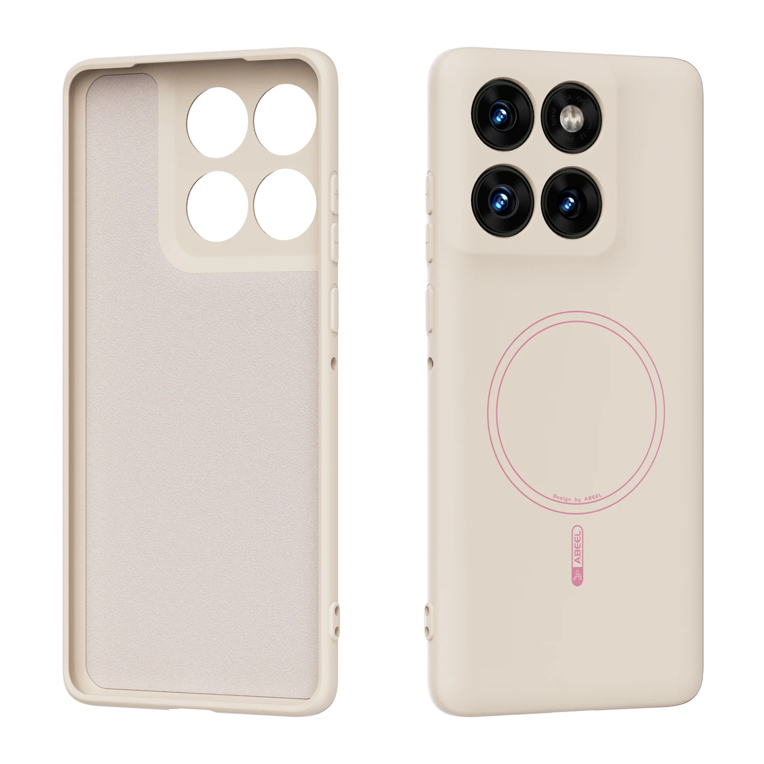 Enhanced Liquid Silicone Magnetic Soft Phone Case - Comfortable Hand Feel for Motorola Edge and Moto Series