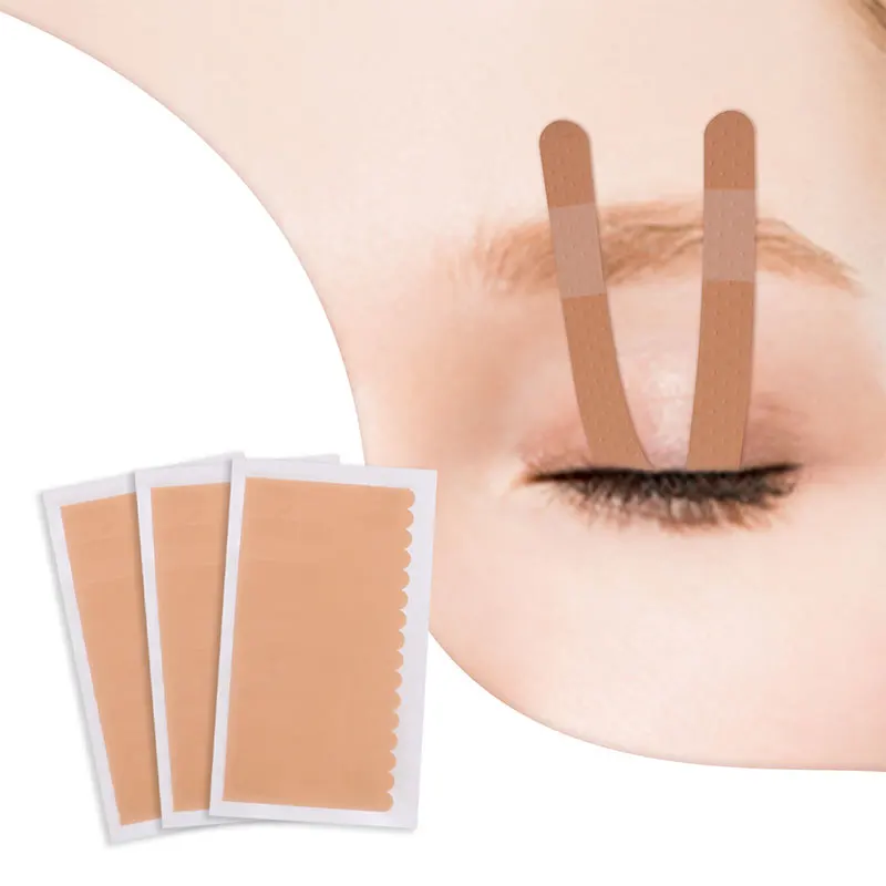 Eyelash Accessories 10Pcs Eyelash Extension Under Eye Pad Tape for Grafting Lashes Lint Free Eyelid Tape Sticker Paper