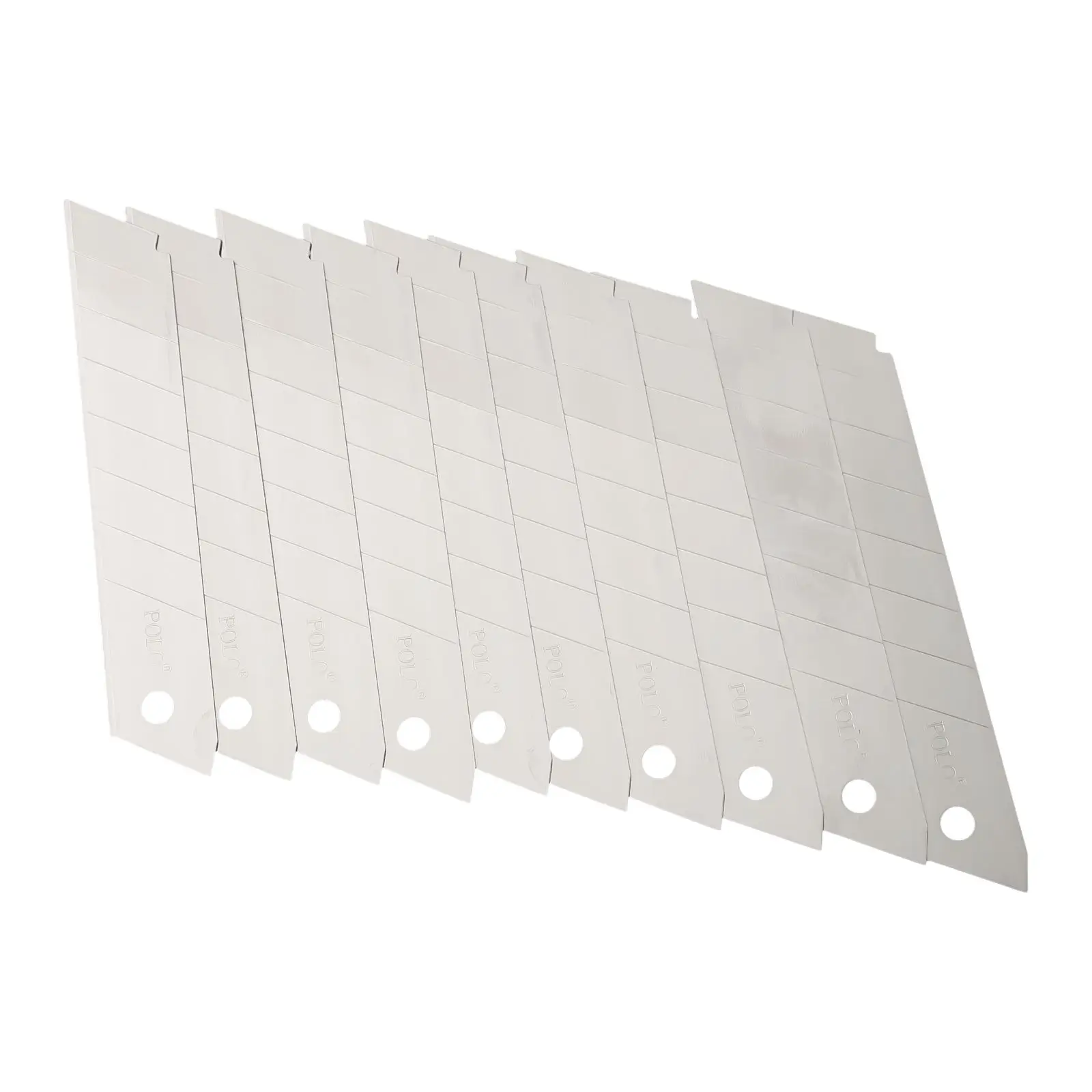 10PCS Stainless Steel Blades Replacement Dull Broken Cleaning Scraper Putty Blades For Removing Stain Paint Hand Clean Tools