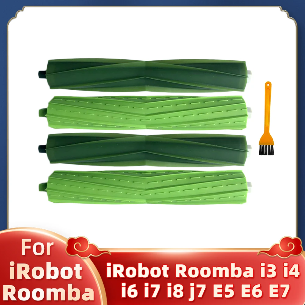 Robot Vacuum Replacement Kit: Main Side Brush, Filter, and Dust Bag Parts