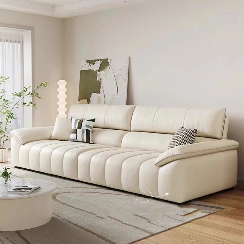 

Leather Sectional Couch Sofas Luxury Recliner Puffs Theater Salon Lazy Sofa Living Room Bubble Bedroom Silla Gamer Furniture DWH